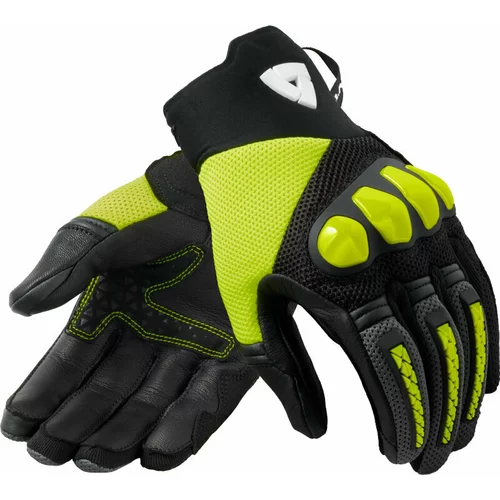 Rev'it! Speedart Air Black/Neon Yellow 2XL Motoristične rokavice