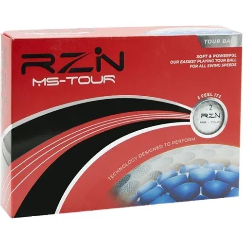 RZN MS Tour Golf Balls White