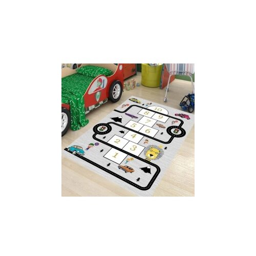  tepih za dečiju sobu 120x180 cm - auto staza školica C-288 Cene