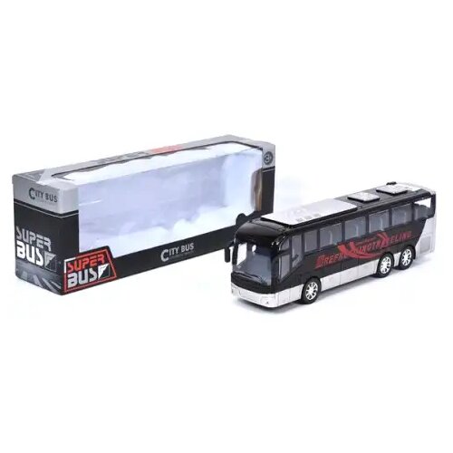 Magic Toys City Bus Turistični avtobus črno-beli Cene