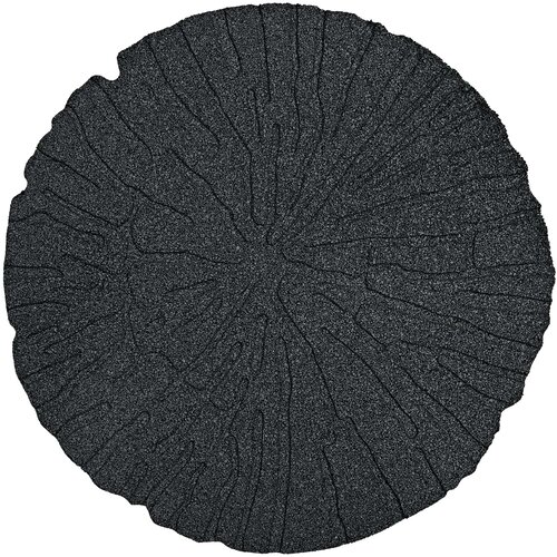  Kamen za hodanje 6 pcs Crna &amp;Oslash; 45 x 1,8 cm Guma Slike