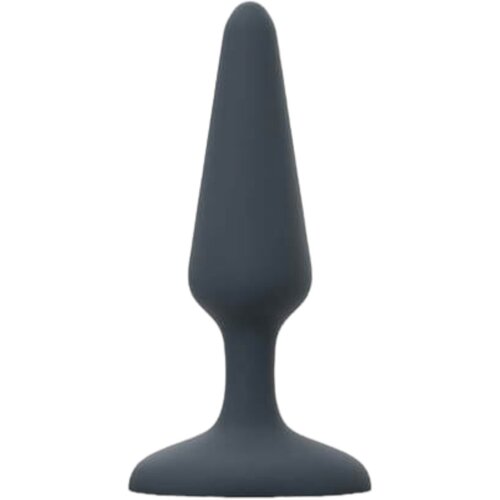 Dorcel Best Plug S - silikonski dildo - mali (sivi) Slike