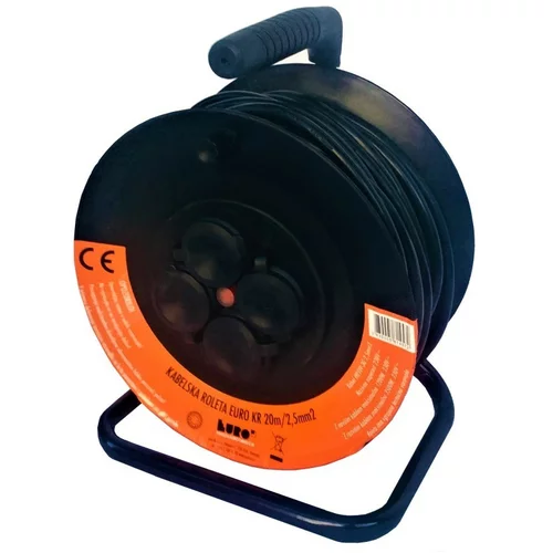 Eurom Plastični bubanj za kabel (3.500 W, 20 m)