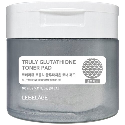 LEBELAGE Truly Glutathione Toner Pad 180ml / 60 kom Cene