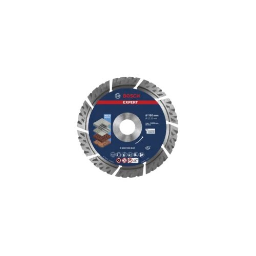 Bosch dijamantska rezna ploča za armirani beton 150 x 22.23 mm EXPERT 2608900661 Slike