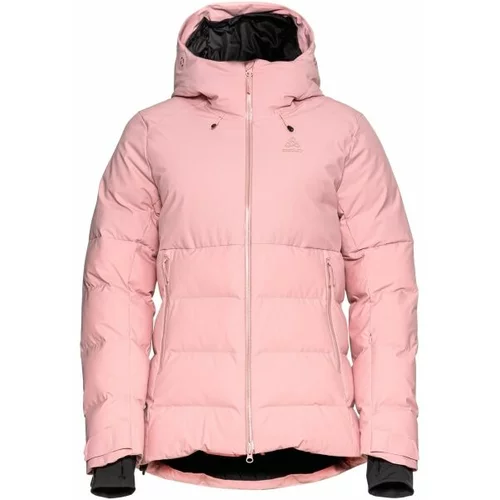 Odlo W SKI COCOON S-THERMIC INSULATED JACKET Ženska skijaška jakna, boja lososa, veličina