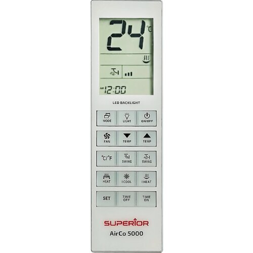 Gree,Midea,Mitsubishi,Samsung,Toshiba,Vivax Superior univerzalni daljinski upravljač za klima uređaje RC AirCo 5000in1 Slike