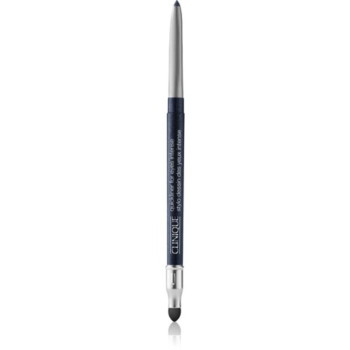 Clinique Quickliner&amp;trade; for Eyes Intense Lustre svinčnik za oči z ble&amp;scaron;čicami odtenek Sapphire 0.25 g Slike