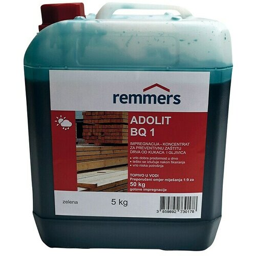 Sredstvo za impregnaciju sklopivog krova ADOLIT BQ 1 (Zelena, 5 kg) Slike