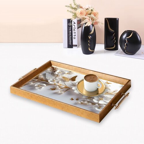 Aberto Design Poslužavnik TPEA9810 50 x 29 x 3.5 cm, Šareni Cene
