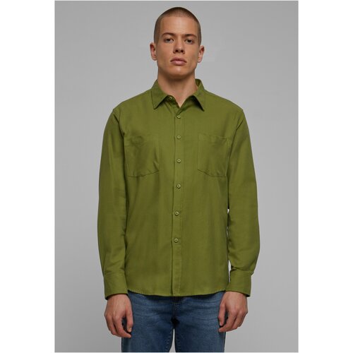 UC Men Newolive/newolive flannel shirt Cene