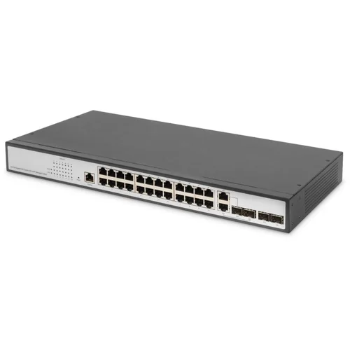 Digitus 24-Port Gigabit Switch 19Zoll, Managed, 2 Uplinks