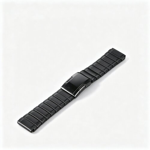 INF 22mm silikonsko-titanov pa&scaron;ček s pritiskalnim zapenjanjem Black, (5000326895) Cene