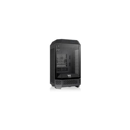 Thermaltake Kuci&scaron;te THE TOWER 250 Mini Tower/mini-ITX/kaljeno staklo/bez napajanja/crna Cene