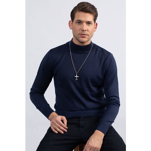 Tudors Muška rolka Slim Fit teget Slike