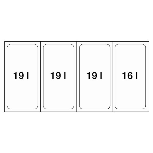 Blanco sistem za otpad SELECT FLEXON II 90/4 521475 Slike