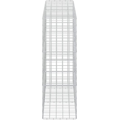  Gabion s žicom debljine 3 5 mm i mrežom 10x10 cm 250x50x150 cm - 50 cm 150 cm 250 cm Slike