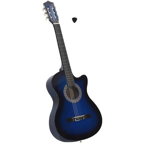  Klasična gitara Western s prorezom i 6 žica plava 38 " Cijene