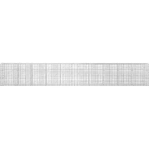  Gabion s 5 mm žicom i mrežom 5x5 cm 1000x20x150 cm Slike