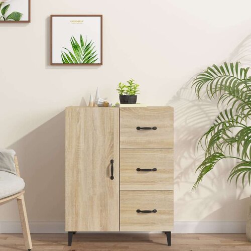  Komoda sonoma hrast 69,5x34x90 cm inženirski les, (20654872) Slike