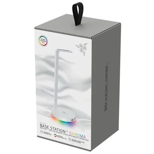 Olimp Sport Base Station V2 Chroma Mercury - Headphone Stand with USB 3.1 and 7.1 Surround Sound Cene