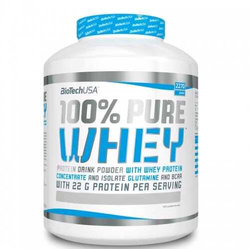 Biotechusa 100% pure whey protein 2,27kg Slike