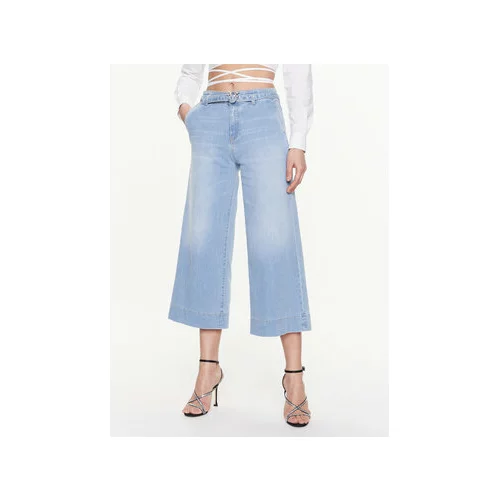 Pinko Jeans hlače Peggy 100168 A0FS Modra Regular Fit