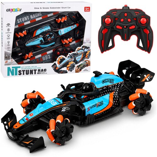  Remote Controlled RC Car 360° Rotation 4WD Lights Smoke 1:10 Cene