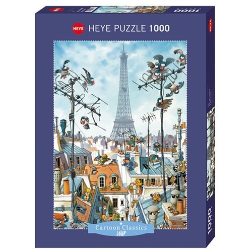 Heye puzzle 1000 pcs cartoon classics loup ajfelov toranj Cene