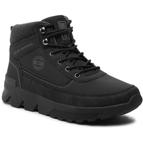 Big Star Pohodni čevlji MM174016 Black/Grey 906 Cene