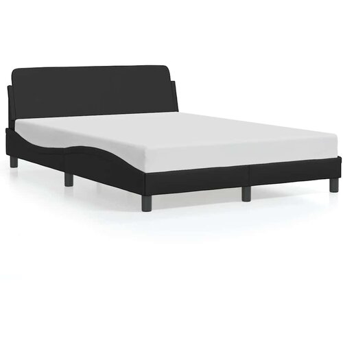  Okvir za krevet Dover crni 120 x 200 cm od umjetne kože Slike