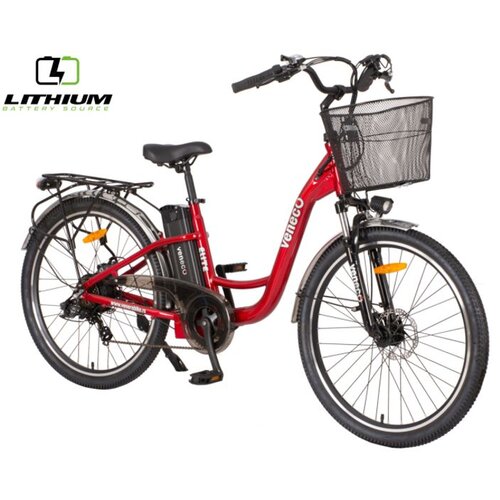 Veneco Električni Bicikl Elite Crveni Cene