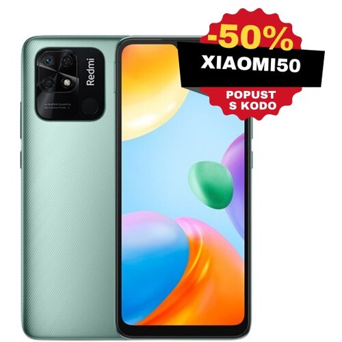 Xiaomi Redmi 10C 4/64GB - Mentol Zelena Cene