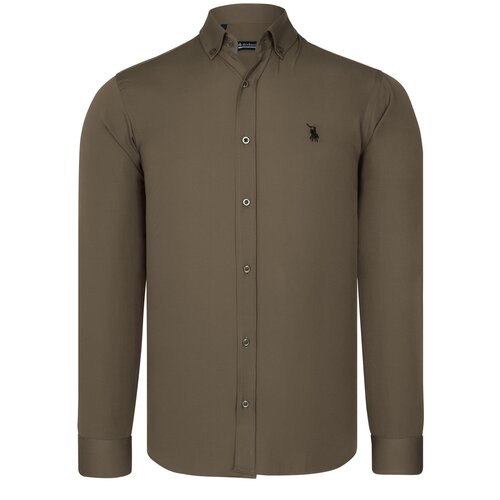 Dewberry G725 MENS SHIRT-GREEN Slike