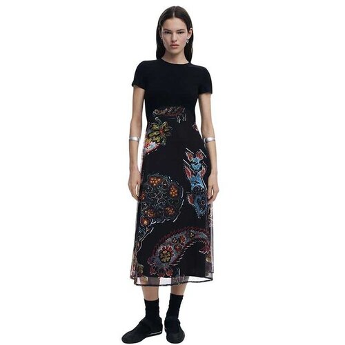 Desigual ženska midi haljina sa printom DG25SWVK32-2000 Cene