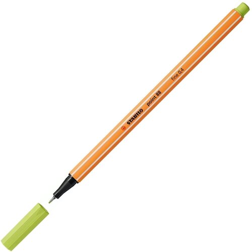 Stabilo Stabilo: Point 88 fineliner 0,4 mm v limetno zeleni barvi Cene