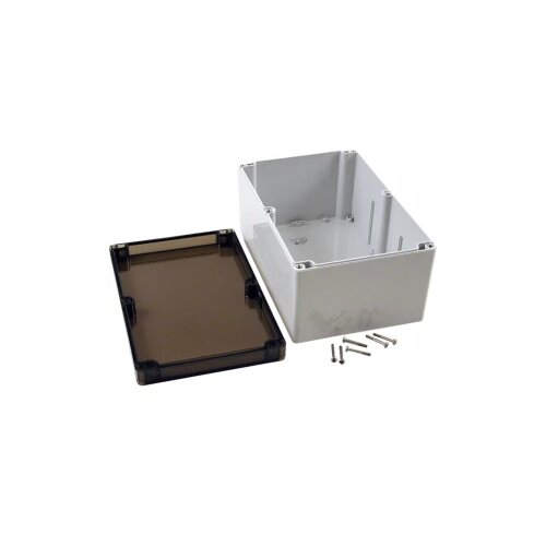 Hammond Electronics Univerzalno kući&amp;scaron;te 240 x 160 x 120 Polikarbonat Siva 1554VB2GYSL 1 ST Slike