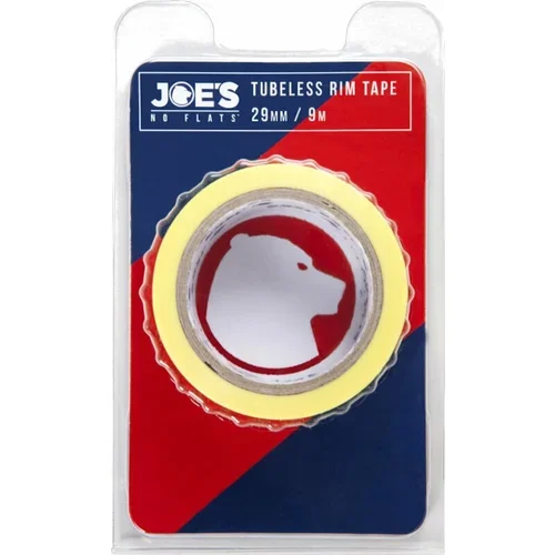 Joe's No Flats Tubeless Rim Tape 9 m 29 mm Yellow Rimtape