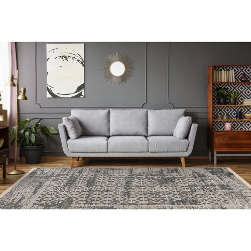 Kayoom VINTAGE PREPROGA 80/150 cm siva Slike