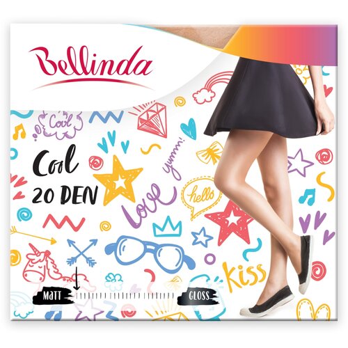 Bellinda COOL 20 DEN - Fashion tights - black Slike