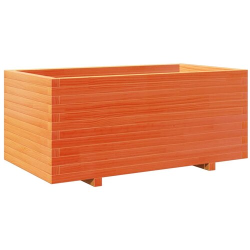 VidaXL vrtno cvetlično korito vo&amp;scaron;čeno 110x60x49,5 cm trdna borovina, (21204419) Slike