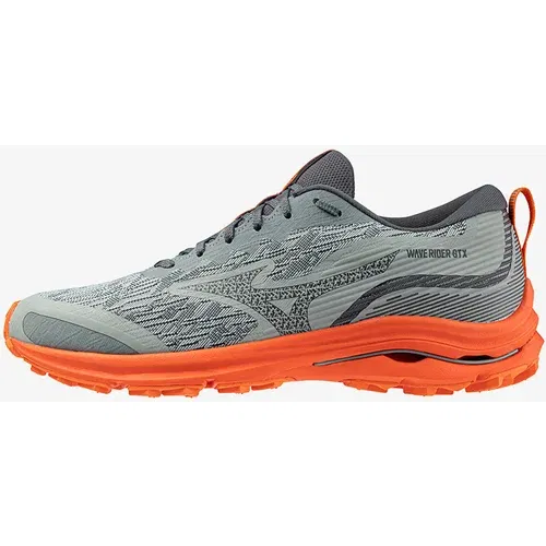 Mizuno Wave Rider Gtx Abyss/ Ebony/ Tangerine Tango