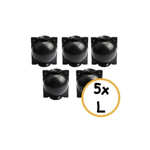  Kroglice za razmnoževanje rastlin GrowBall - 5 × črne kroglice GrowBall (L) Cene
