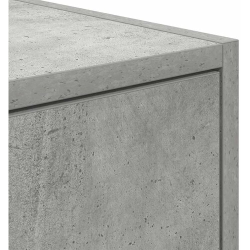  ormarić boja betona 760x31x25,5 cm od konstruiranog drva Slike