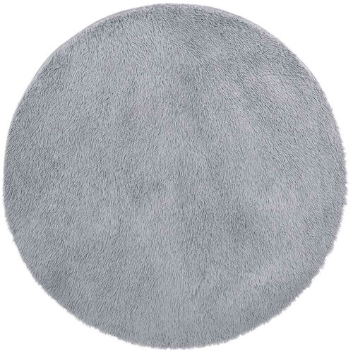Maison Chic Visoka ko&scaron;ata Preproga, Rug srebrno siva 100x100cm poliester, (22120377) Cene