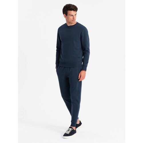 Ombre BASIC men's cotton sweatshirt set unbuttoned sweatshirt + joggers Cijene