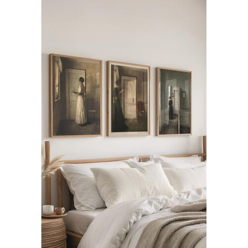 WALLXPERT Č-300399 - 5070 Vi&scaron;enamenski set dekorativnih slika (3 komada) Cene
