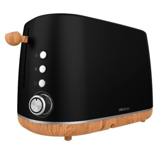 Cecotec toaster trendy toast 9000 black woody Cene