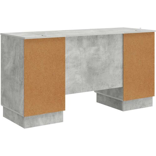  Stol Betonska siva 142 5 x 50 x 75 cm Konstruirano drvo - Betonska siva Slike