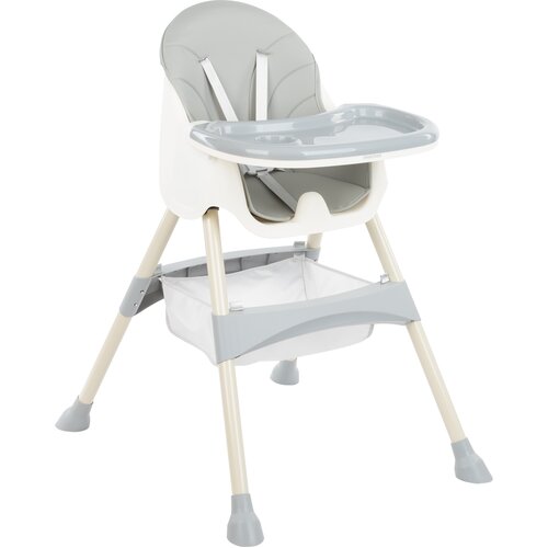 Kikka Boo hranilica BRIE 2in1 grey Slike